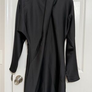 H&M Black Long Sleeve Dress